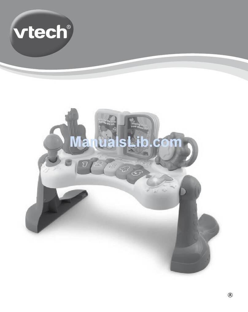 V-tech Grow & Discover Music Studio User manual