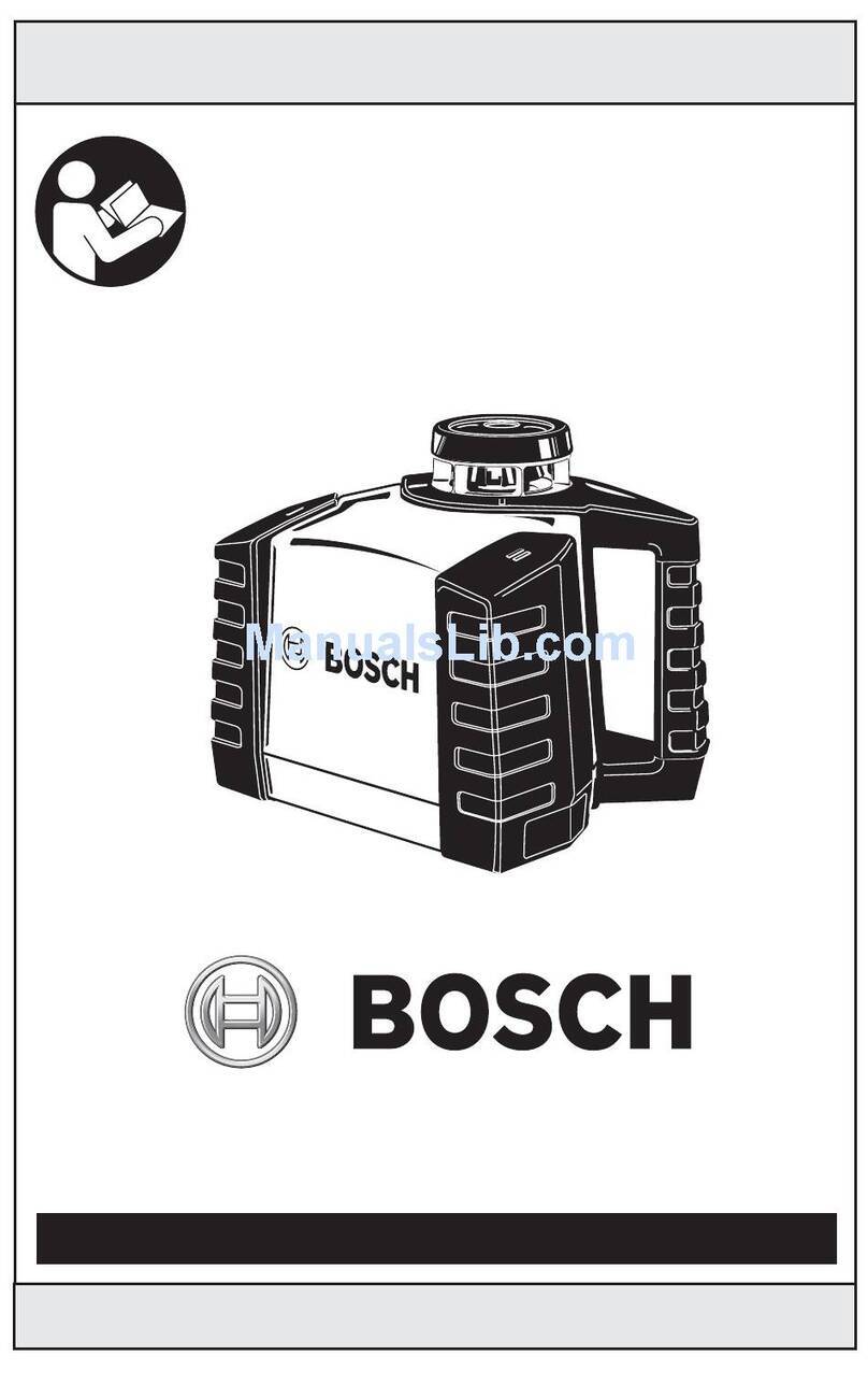Bosch GRL145HV - NA Horizontal And Vertical Electronic Self-Leveling... Assembly instructions