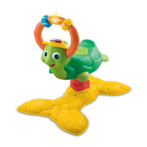 V-tech Jungle Gym: Bouncing Colors Turtle User manual