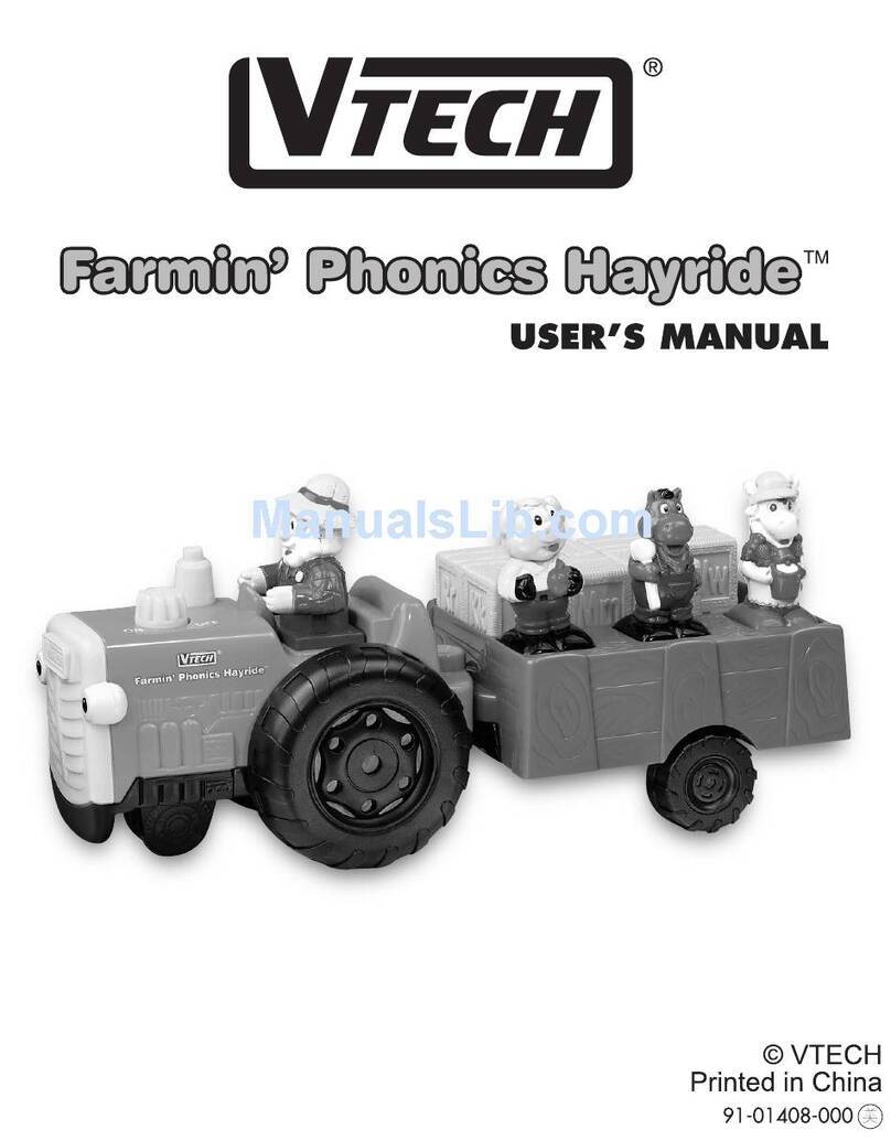 V-tech Farmin' Phonics Hayride User manual
