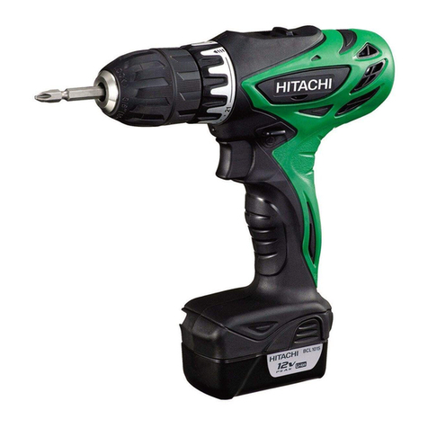 Hitachi DS10DFL - 12V 1.5Ah Lithium Ion 3/8" Micro Driver... User manual