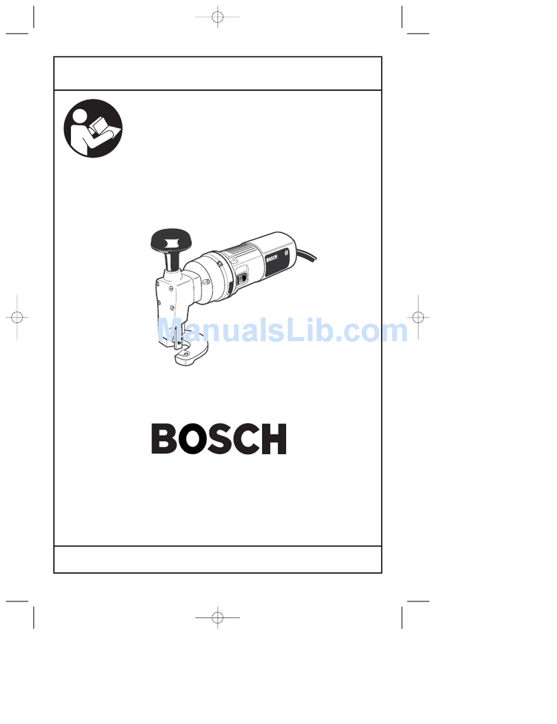 Bosch 1506 - Unishears - Net Weight: 6 Lbs Assembly instructions