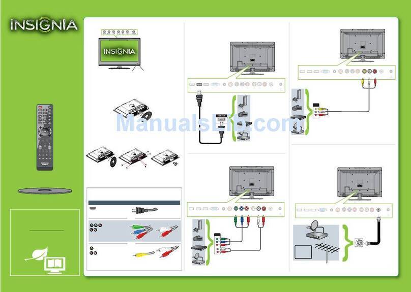 Insignia NS-24L240A13 Parts list manual