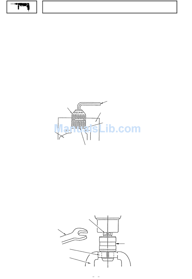 Hitachi FDV16VB - 5/8" Reversible Hammer Drill Installation instructions