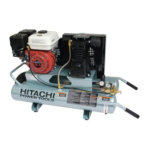 Hitachi EC25E - Lon Wheelbarrow Air Compressor User manual