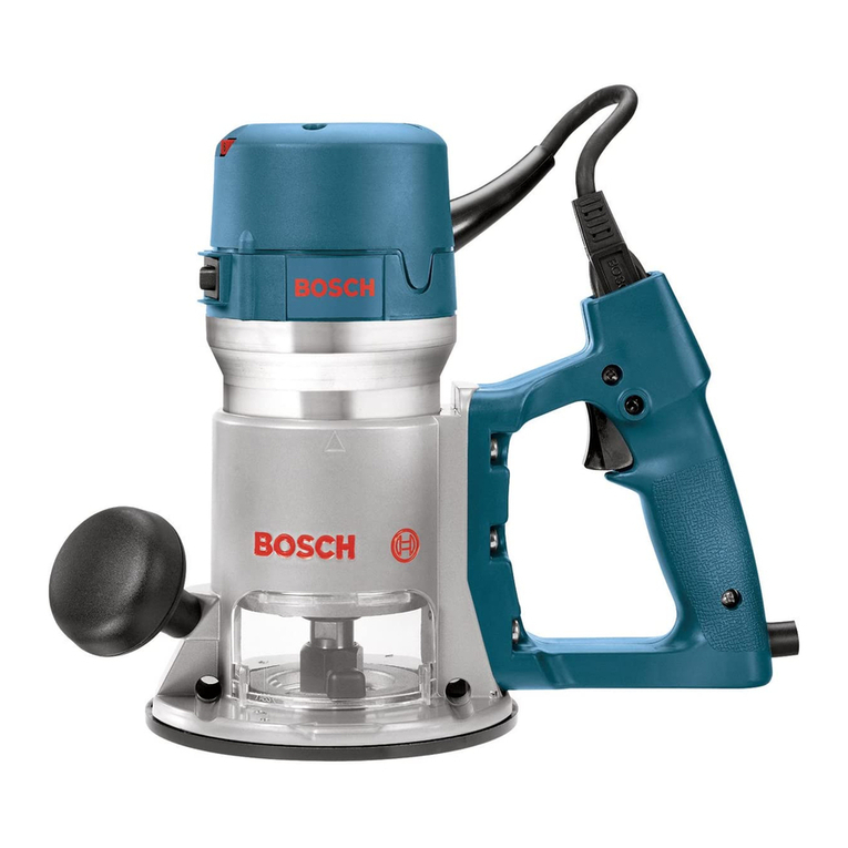 Bosch 1618EVS - 2-1/4 HP Electronic Fixed Base D Handle... Assembly instructions Bosch 1618EVS - 2-1/4 HP Electronic Fixed Base D Handle... Assembly instructions