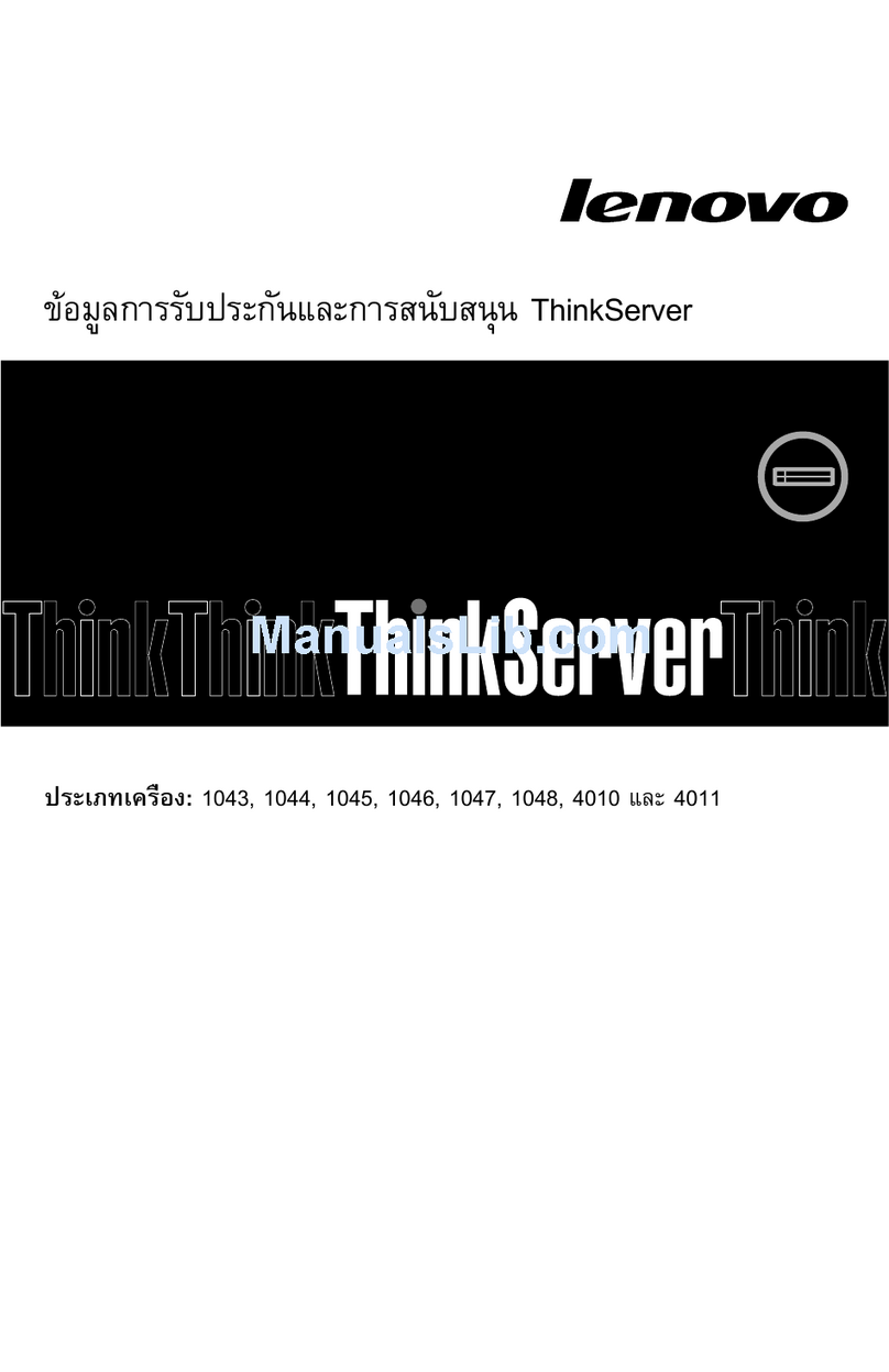 Lenovo ThinkServer RD230 manual