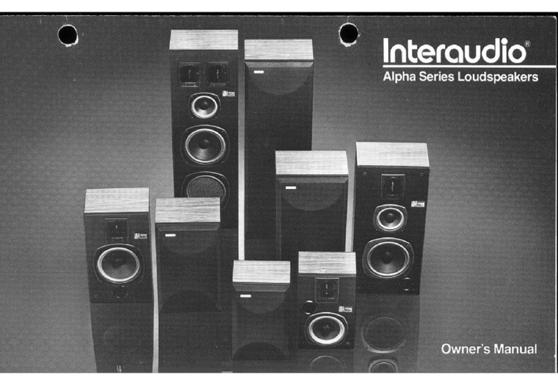 Bose Interaudio Alpha Series User manual