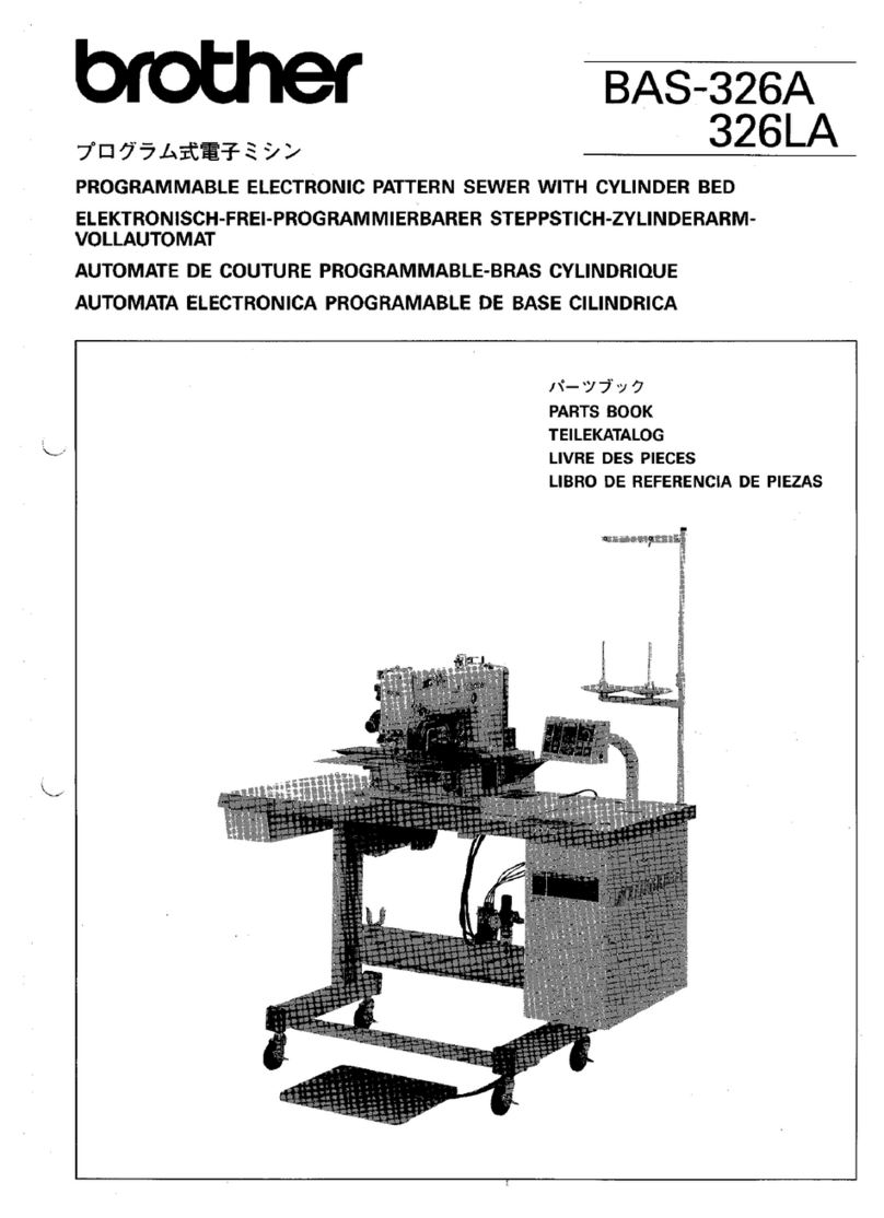 Brother BAS-326A User manual