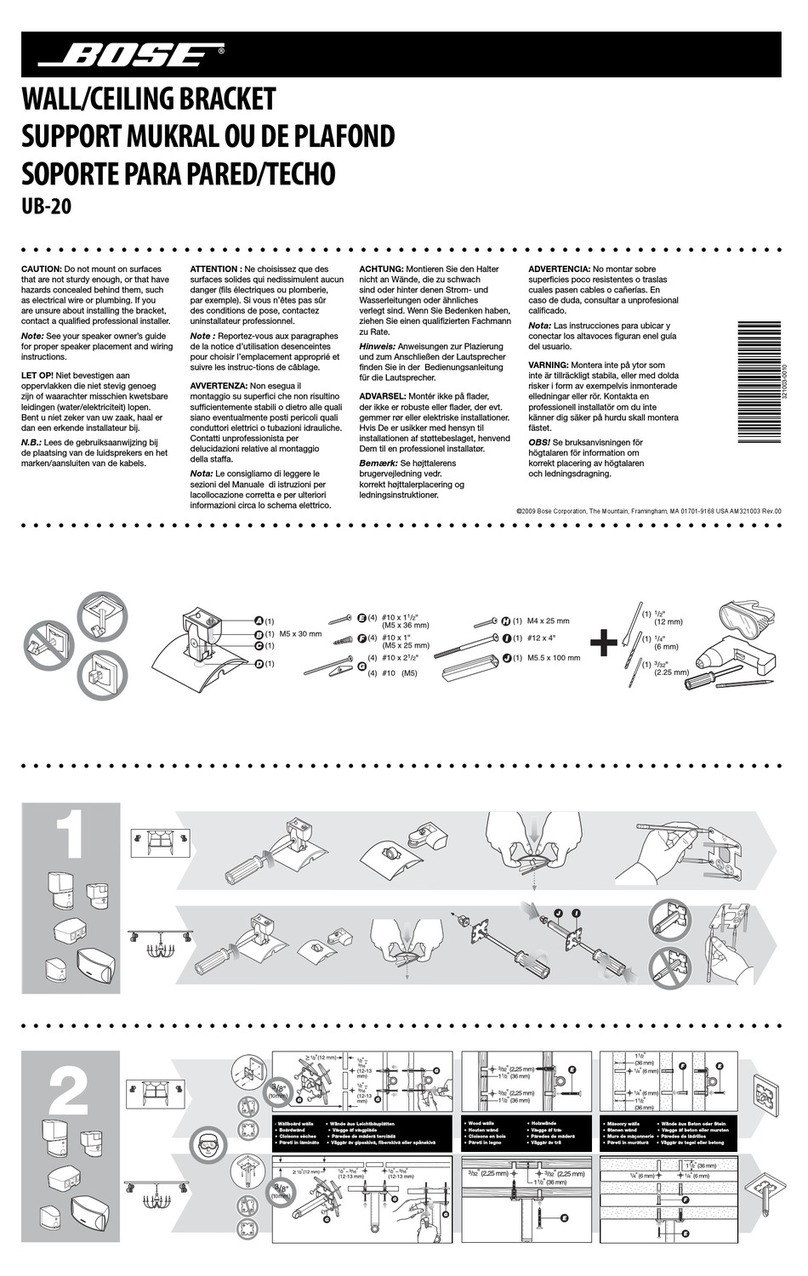 Bose Companion 3 Series II Quick setup guide