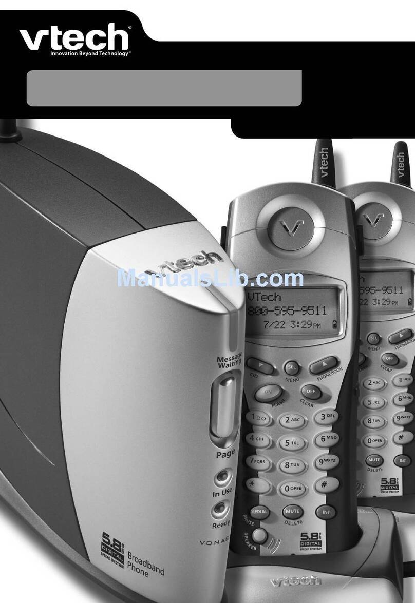 V-tech IP8100-1 User manual
