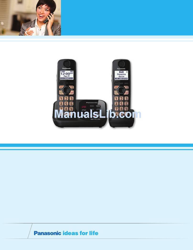 Panasonic KX-TG4732B User manual