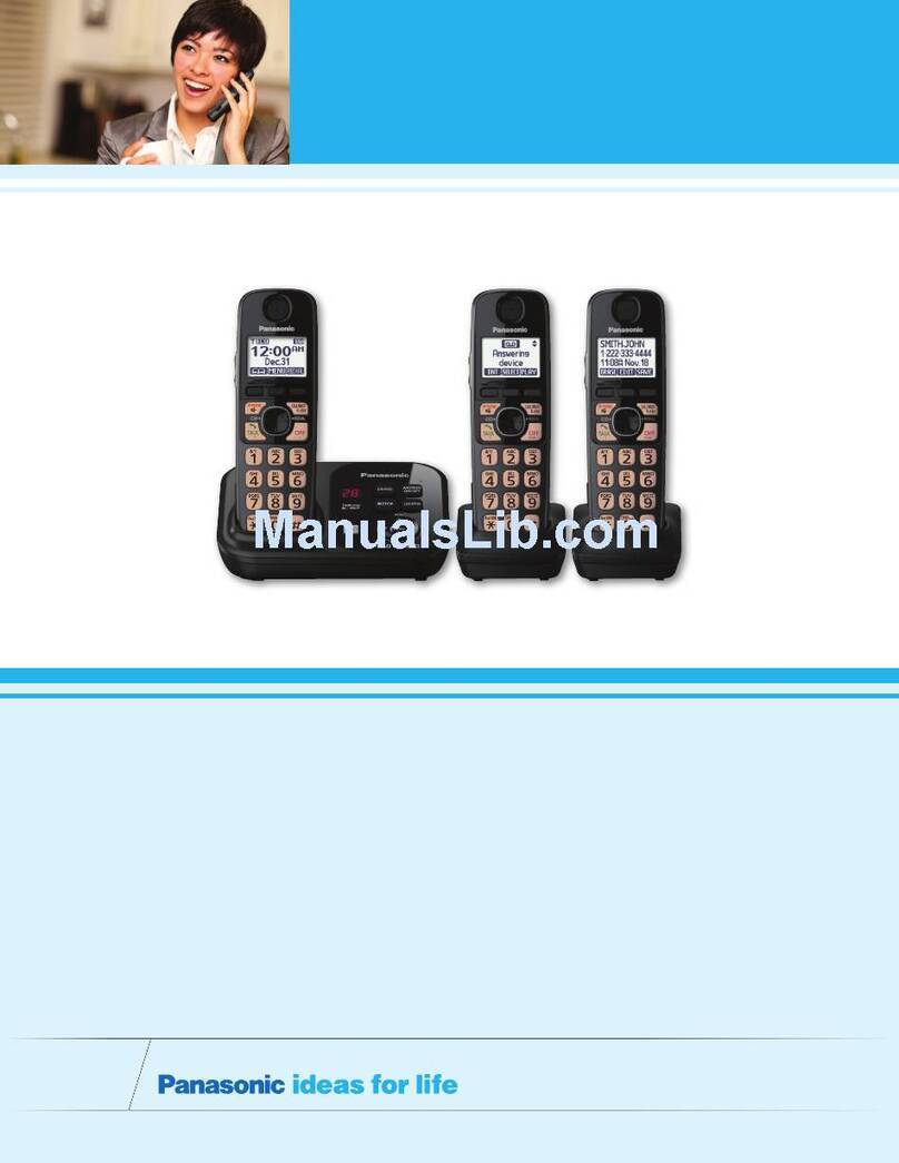 Panasonic KX-TG4733B Specifications