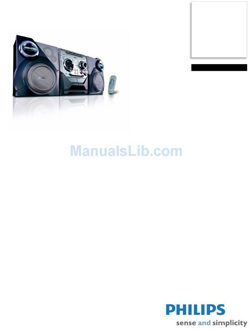 Philips FW M575 Specifications