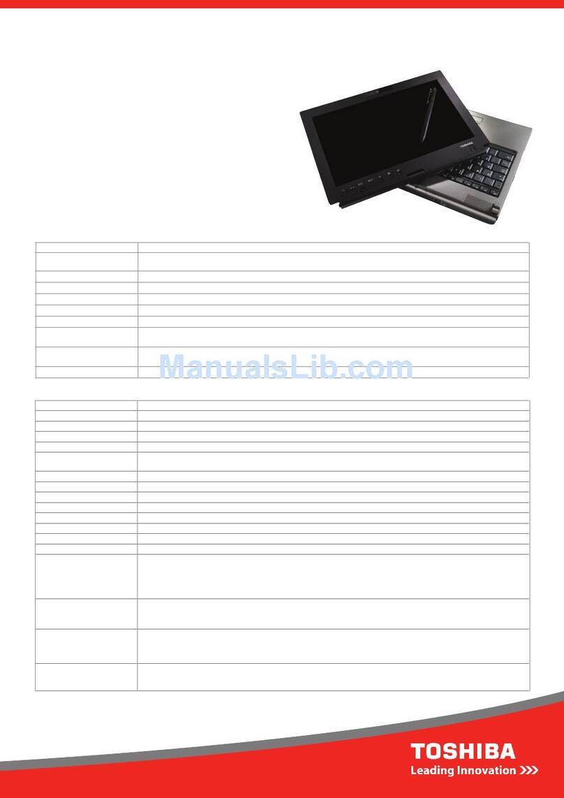 Toshiba PPM75U-01H015 Specifications