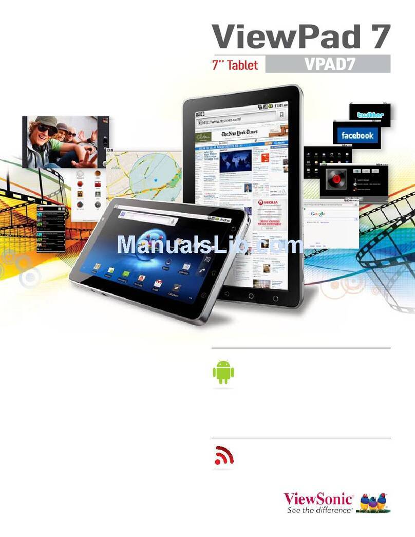 ViewSonic VPAD7 User manual
