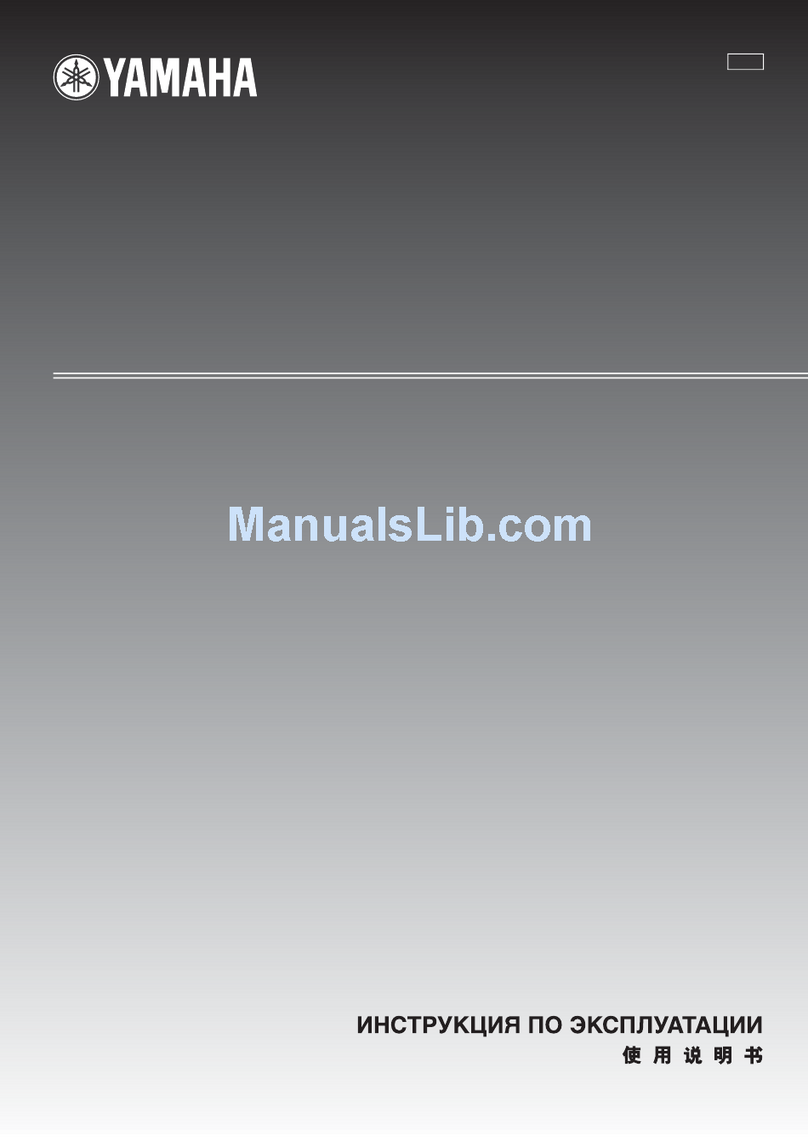 Yamaha NS-F210 owner's manual