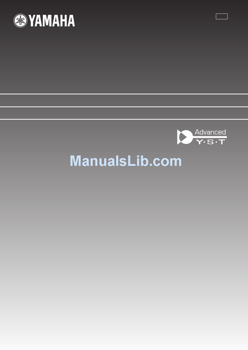 Yamaha NS-P380 owner's manual