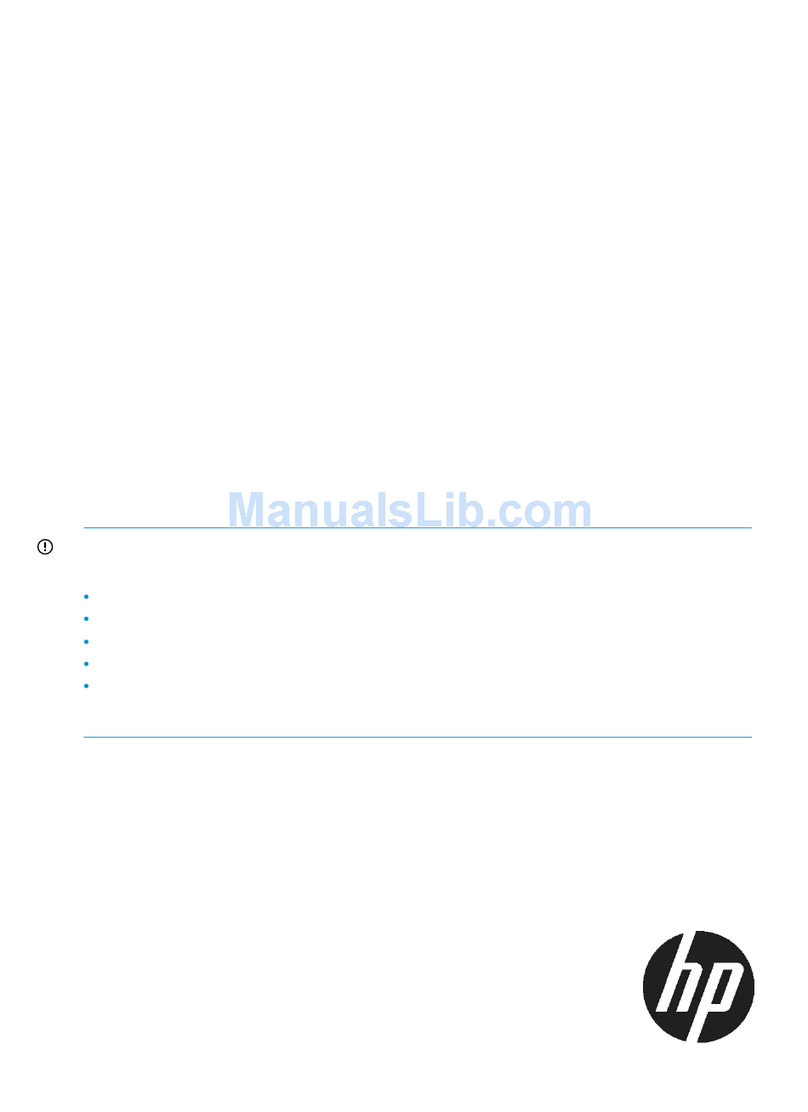 HP 6400/8400 User manual