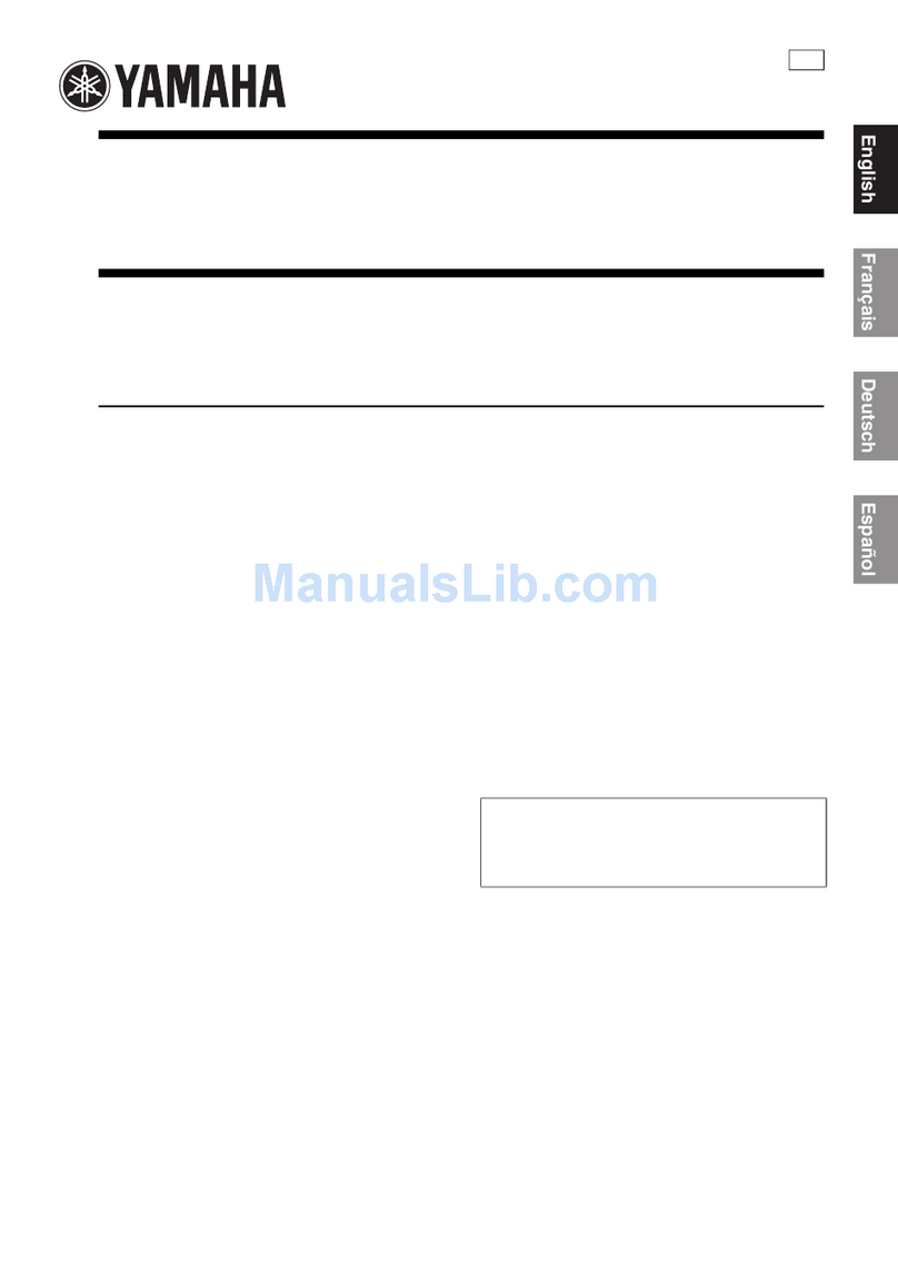Yamaha NS-M225 User manual