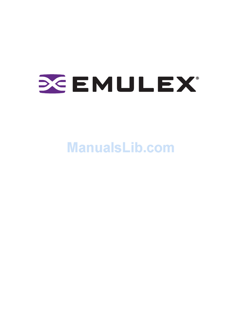 Emulex 6100 user manual