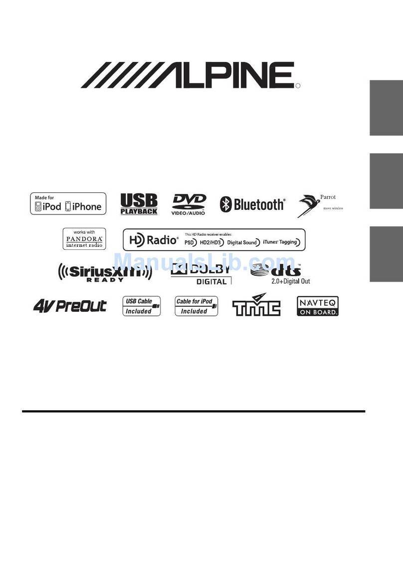 Alpine INA-W910 Instruction Manual