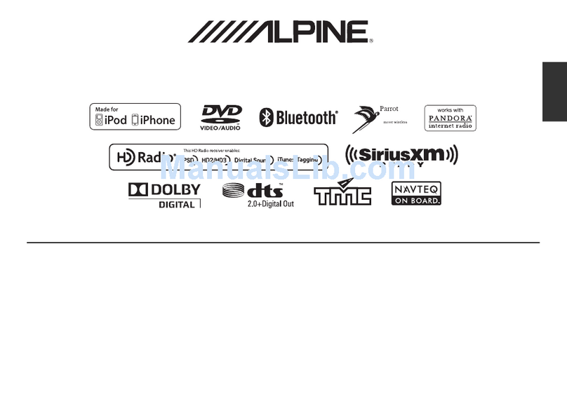 Alpine INA-W910 Quick reference guide