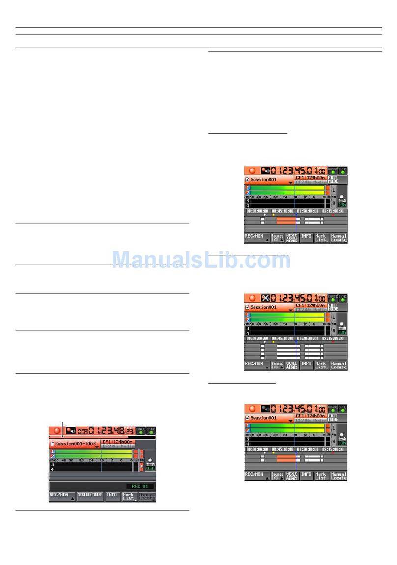 Tascam HS-4000 New features