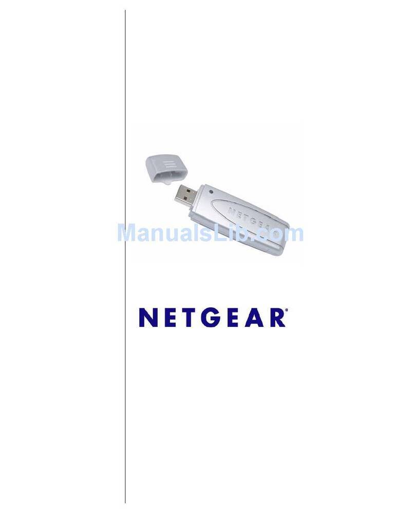 NETGEAR WG111v3 - 54 Mbps Wireless USB 2.0 Adapter User manual NETGEAR WG111v3 - 54 Mbps Wireless USB 2.0 Adapter User manual