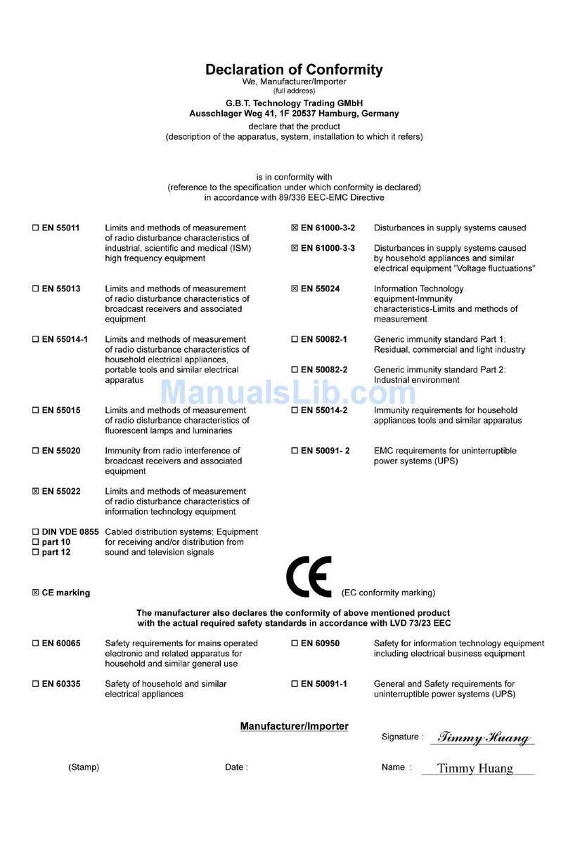 Gigabyte GV-N68T256D user manual