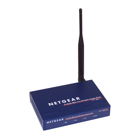 NETGEAR WG102 - ProSafe Wireless Access Point User manual