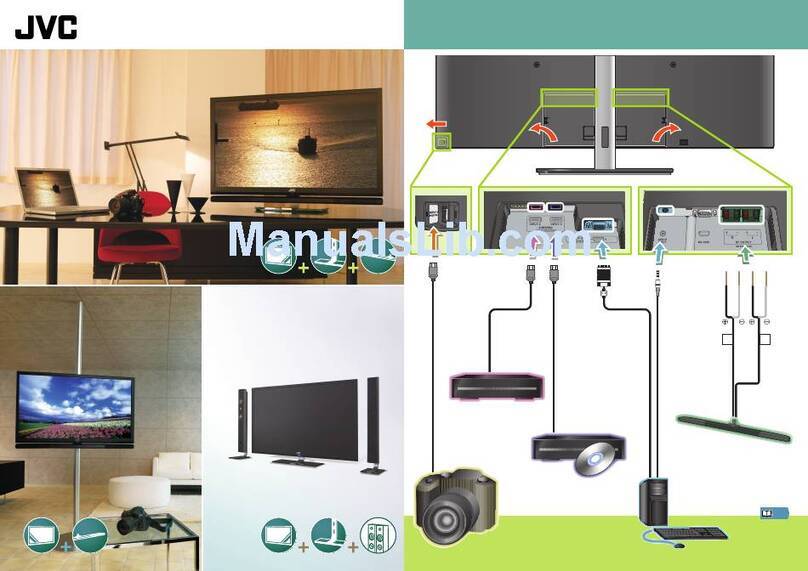 JVC GD-42X1U - Wide Gamut Hd Monitor User manual