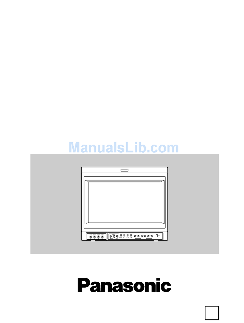 Panasonic BTH1700BP - IND. MONITOR User manual