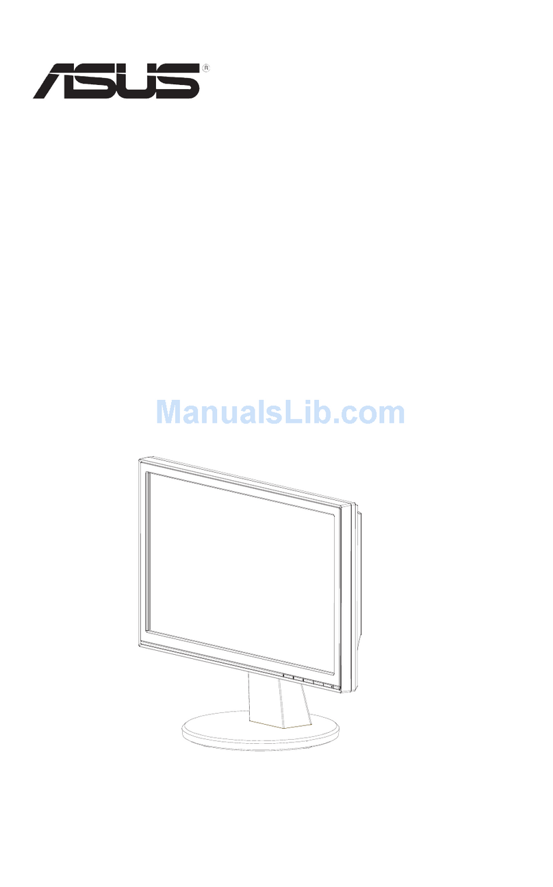 Asus VW161D User manual Asus VW161D User manual