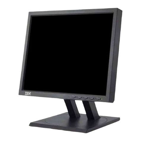 IBM 9494HB0 - T 860 - 18.1" LCD Monitor User manual