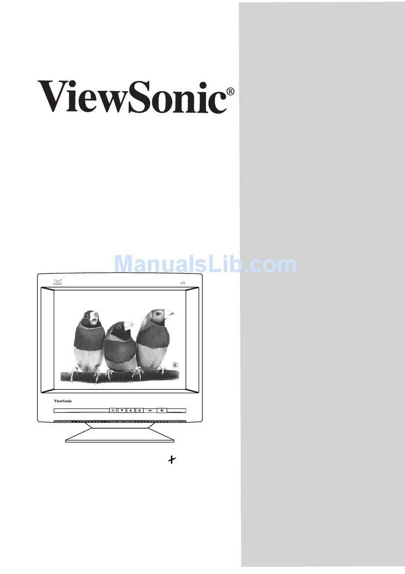 ViewSonic E75 User manual