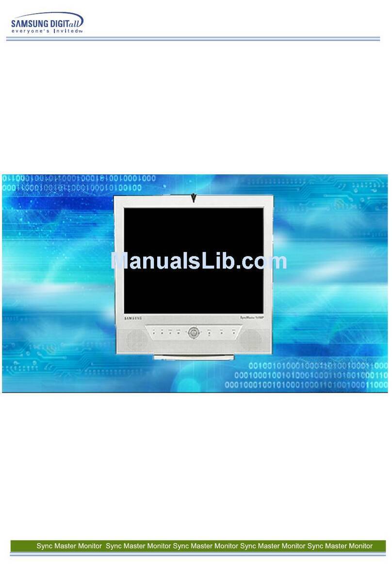 Samsung SyncMaster 152MP User manual