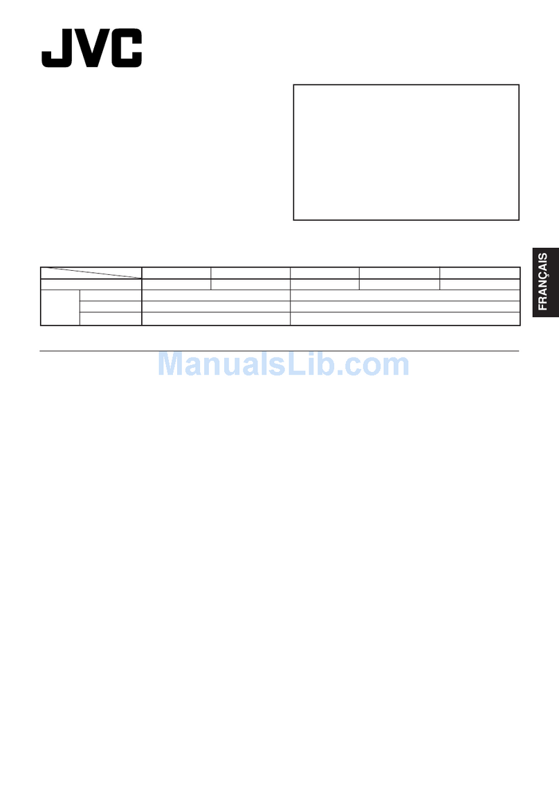 JVC GD-V4210PZW - High Contrast Plasma Display Mounting instructions