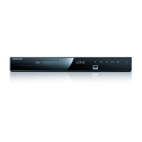 Samsung BDP1590 - Blu-Ray Disc Player User manual