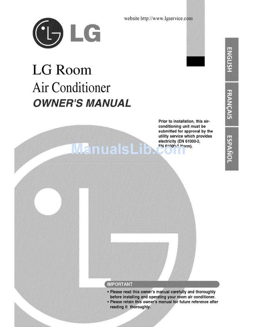 LG ART COOL LA141CP User manual