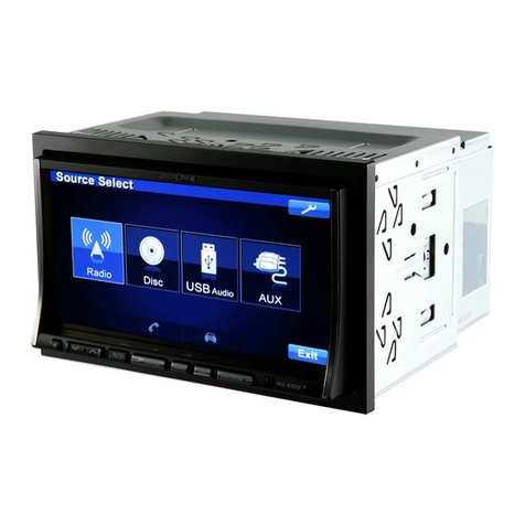 Alpine KTX-SNA User manual