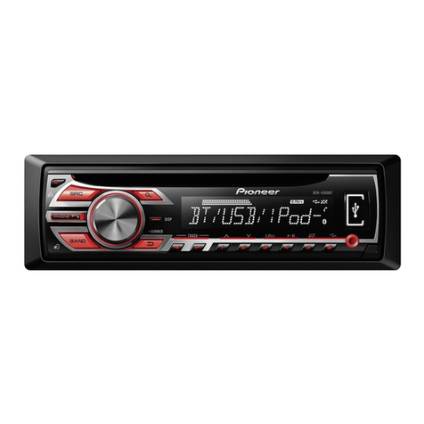 Pioneer DEH-X6500BT User manual