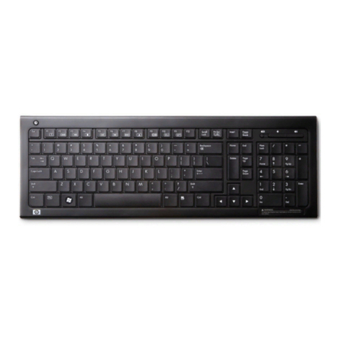 HP FQ481AA - Wireless Elite Desktop Keyboard quick start guide