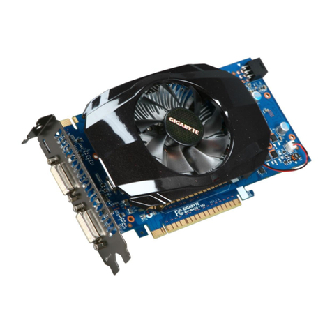 Gigabyte GV-N450TC-1GI User manual