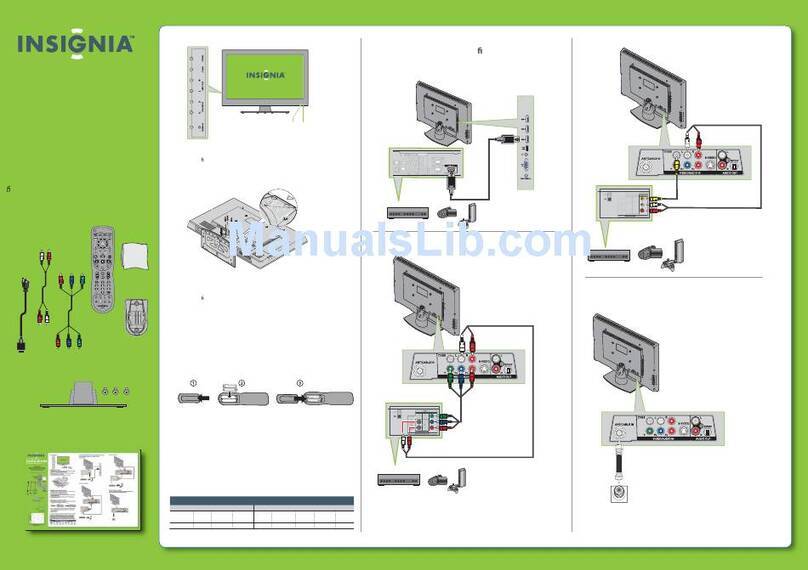 Insignia NS-26L450A11 User manual
