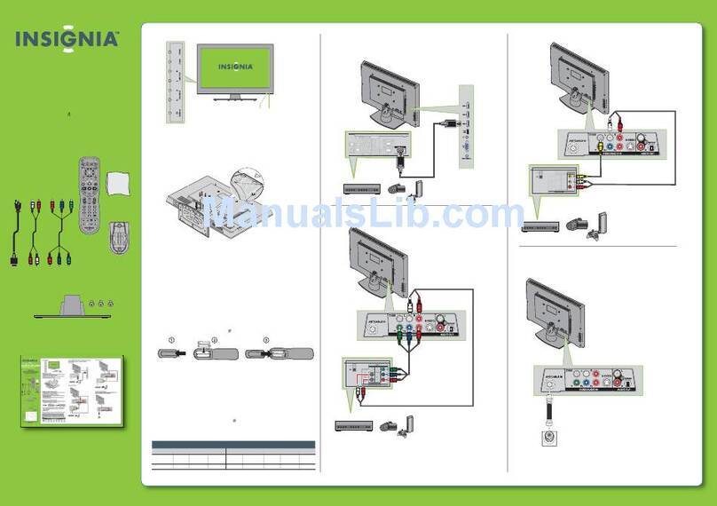 Insignia NS-26L450A11 User manual
