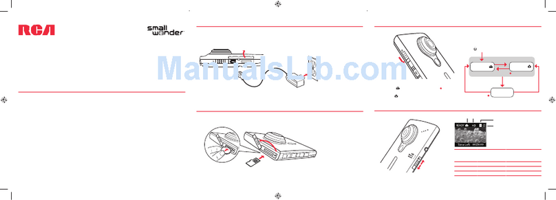 RCA EZ219BL Parts list manual