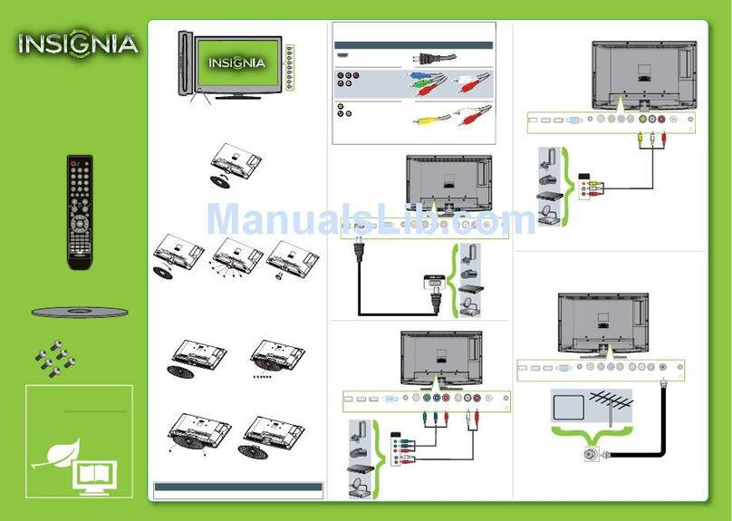 Insignia NS-24LD120A13 Installation and operation manual