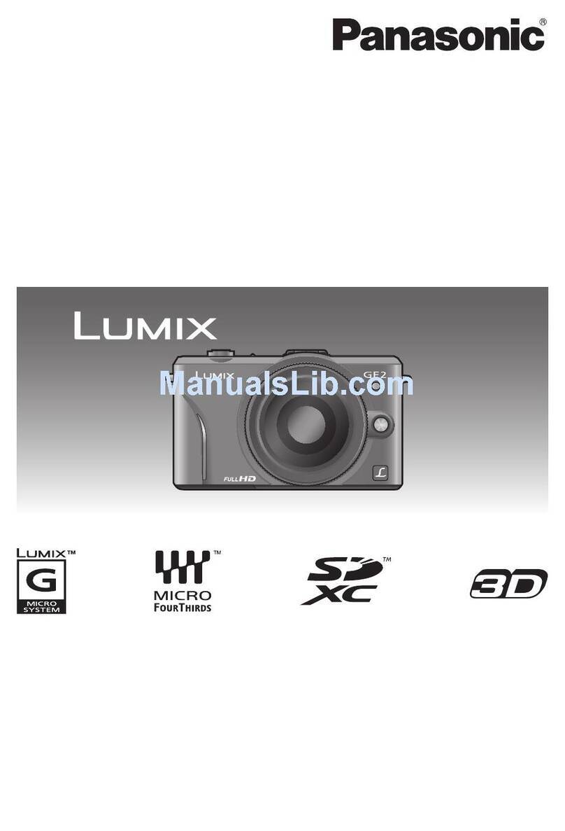 Panasonic DMCGF2 - DIGITAL CAMERA-ADV FEATURES Instruction Manual
