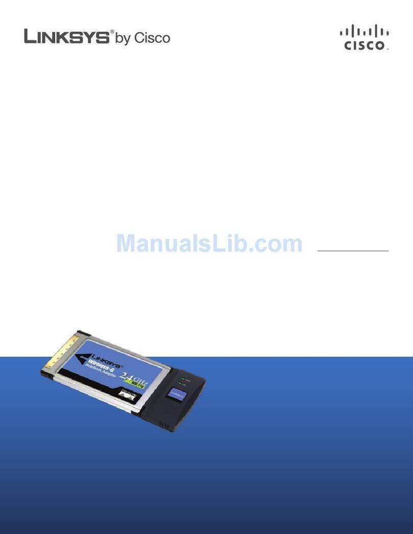 Linksys WPC54G EU User manual